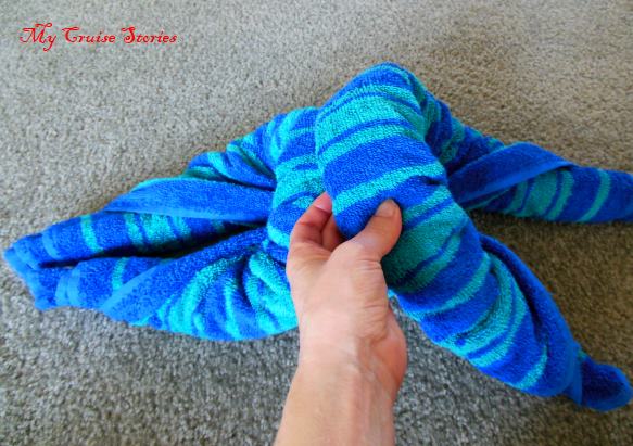 nothing standard about this towel animal body now