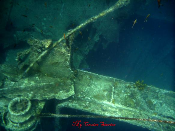Antilla shipwreck in Aruba