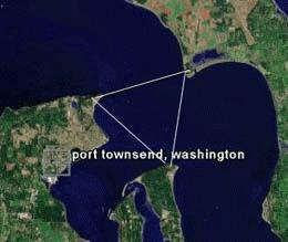 triangle of fire guarding Admiralty Inlet