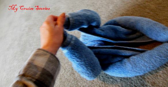 how to make a towel person