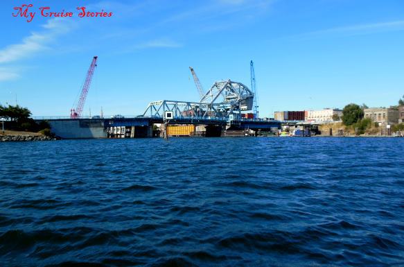 Victoria's blue bridge