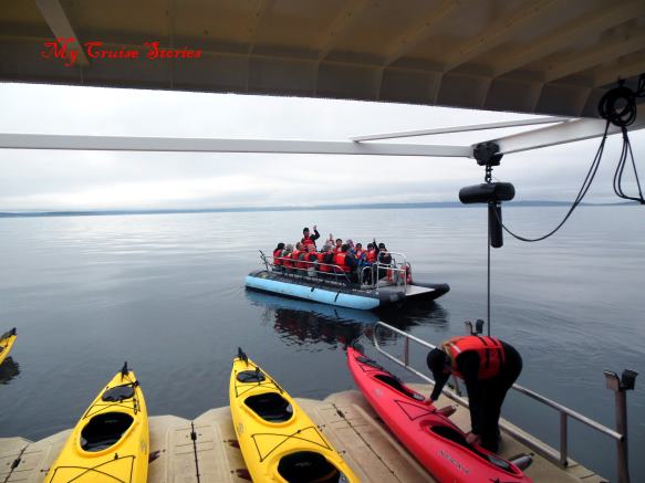 how to get to shore from an anchored boat