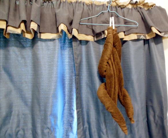 creative towel folding