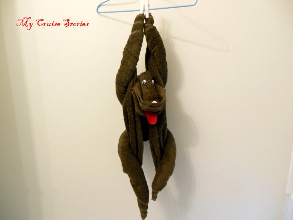 how to fold a towel monkey