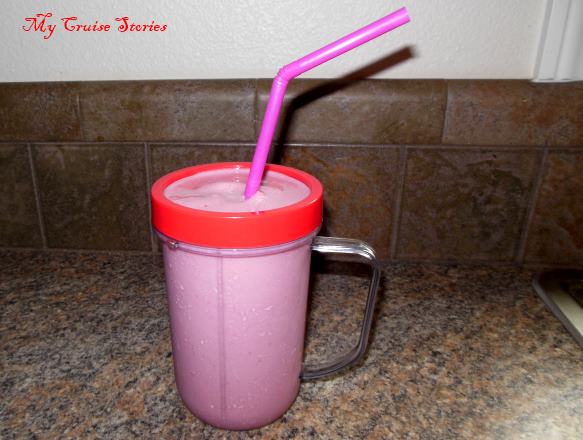 making a healthier milkshake