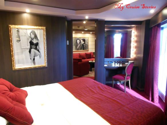 cruise ship suite