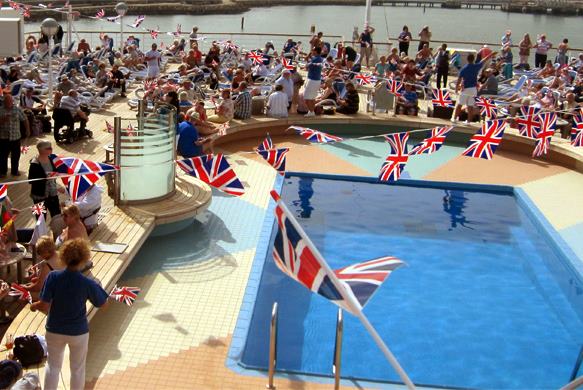 cruise ship party