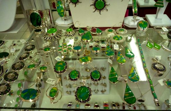 green turqouise jewelry