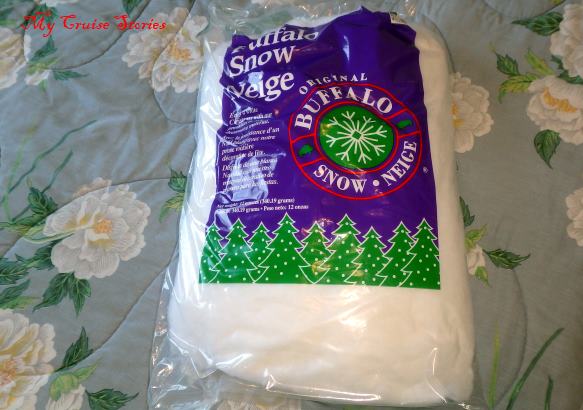 christmas snow cotton