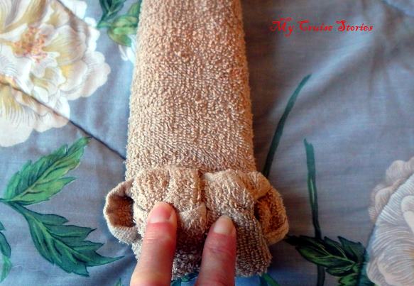 towel folding directions