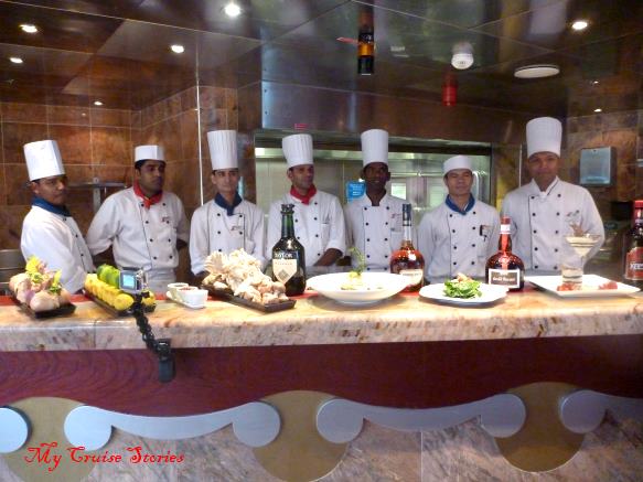 Carnival Splendor steakhouse