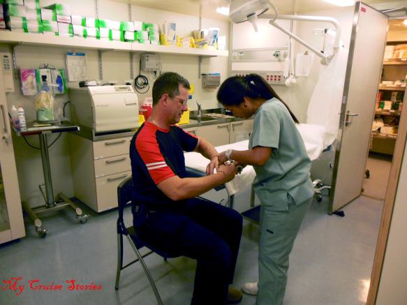 cruise ship medical center