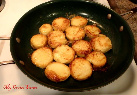 cooking sweet potatoes
