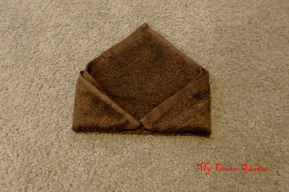 washcloth origami