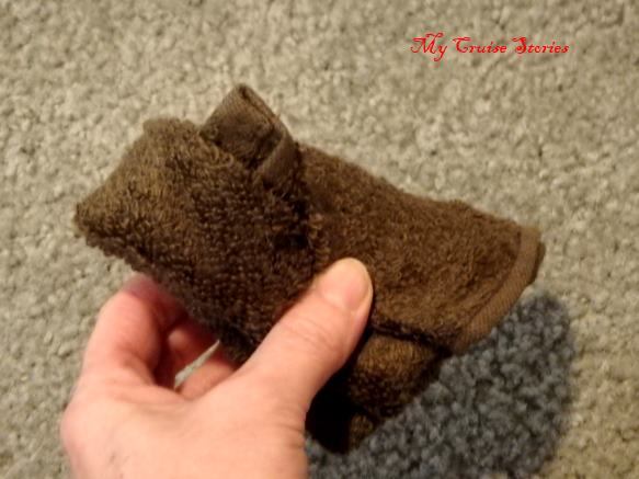 washcloth origami