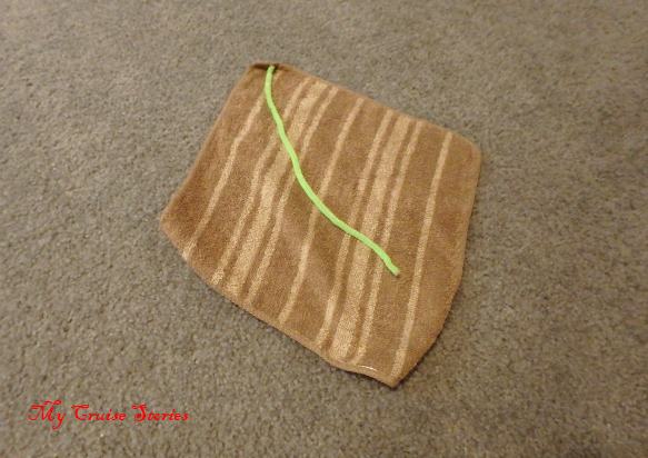 washcloth animal folding