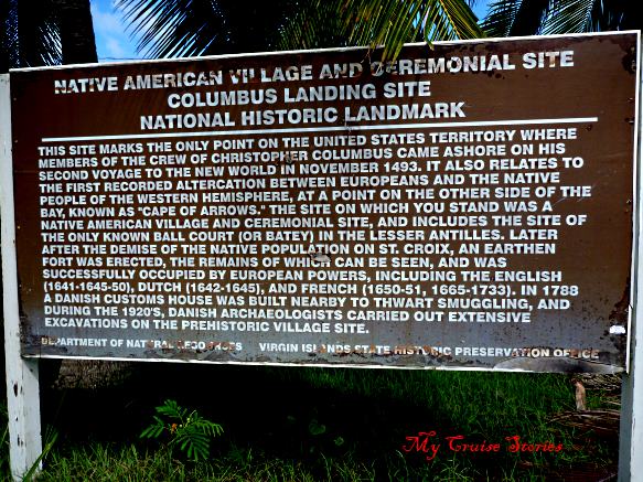 historic beach on St Croix