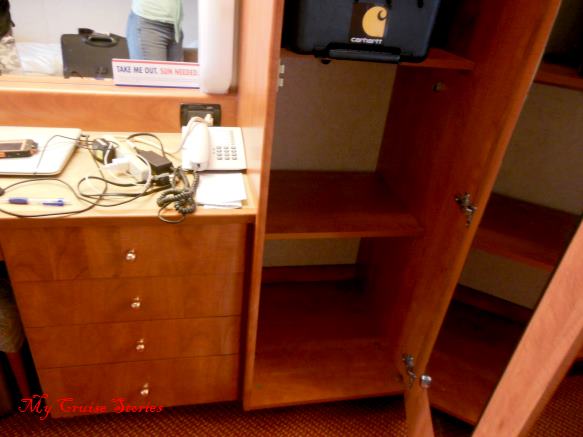 cruise ship closet