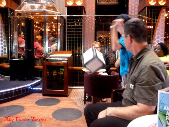 entertainment by cruise ship staff