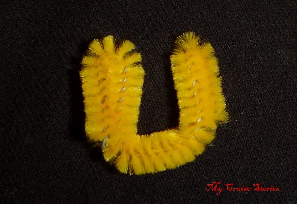 how to make horns for a towel giraffe