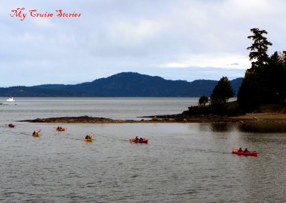 kayaking in the San Juan Islands