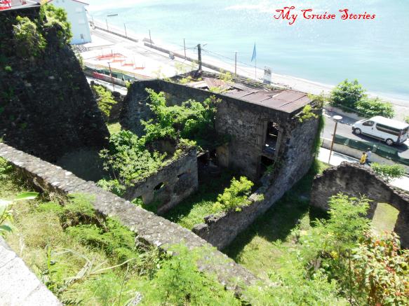 ruins from 1902 volcanic blast