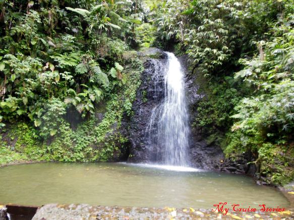 waterfall in Martinique