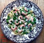 shrimp and lavender pepper