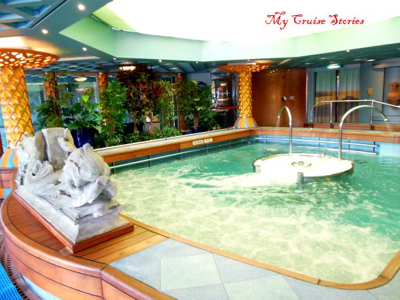 spa pool on cruise ship