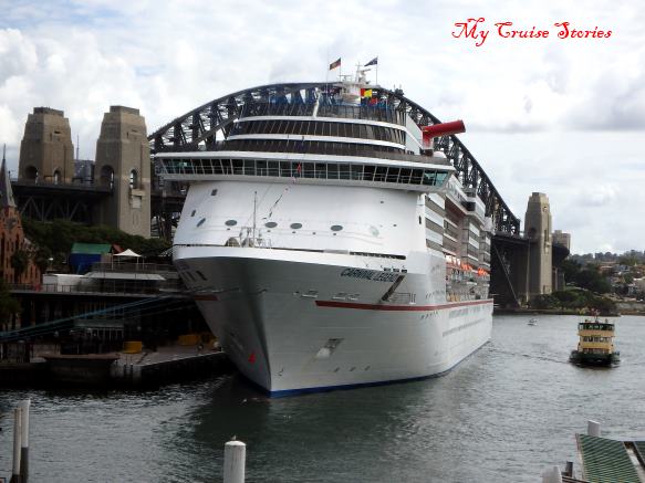 Carnival Legend at Circular Quay