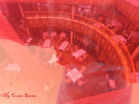 upscale restaurant on a cruise ship