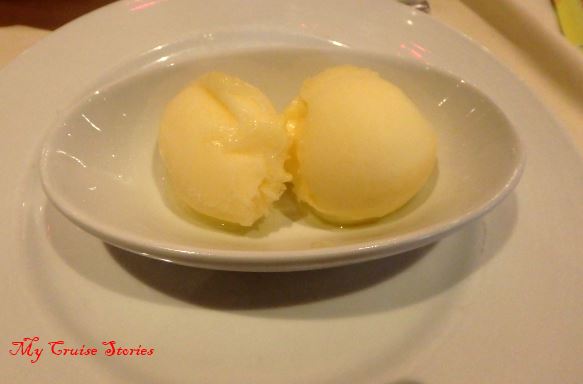 very good sorbet