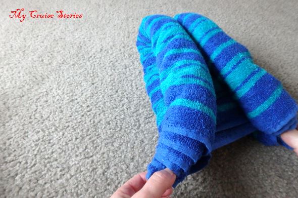 how to fold cruise ship towel animals