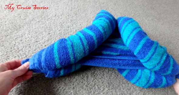 towel animal folding directions