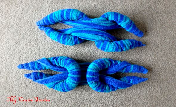 step by step towel animal instructions