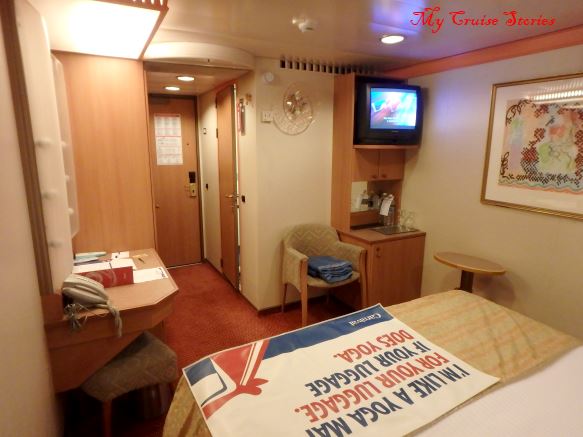 cruise ship inside cabin