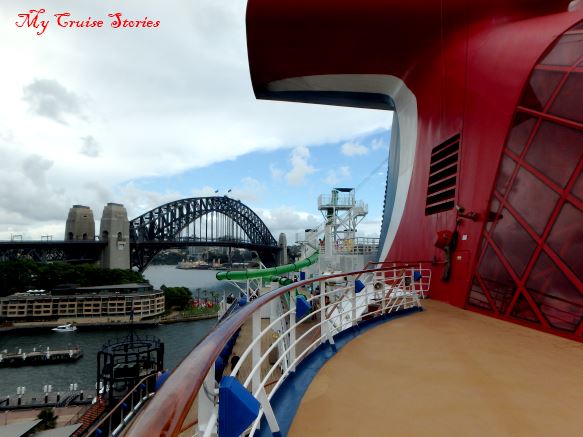 cruise ship in Australia