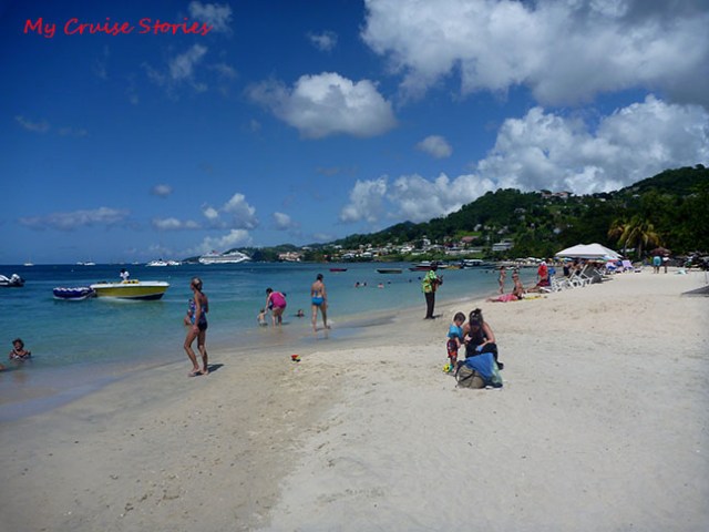 tropical islands have nice beaches