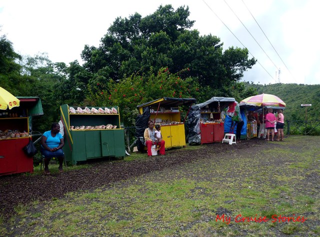 street vendors are everywhere in Grenada