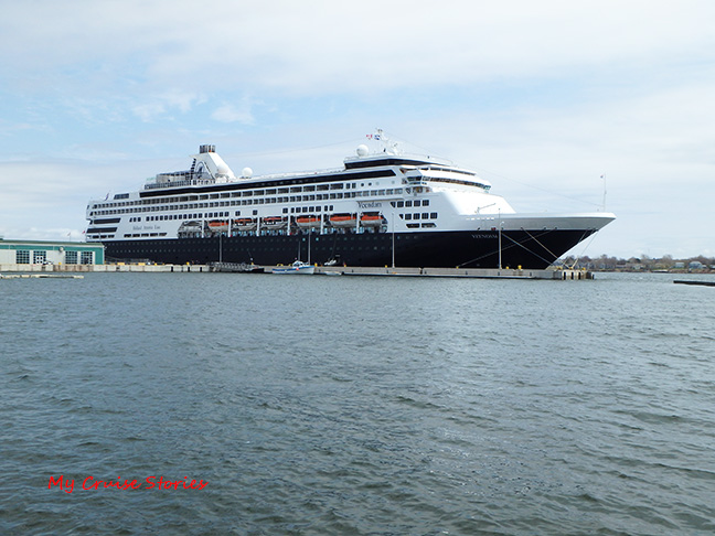 cruise ship at the dock
