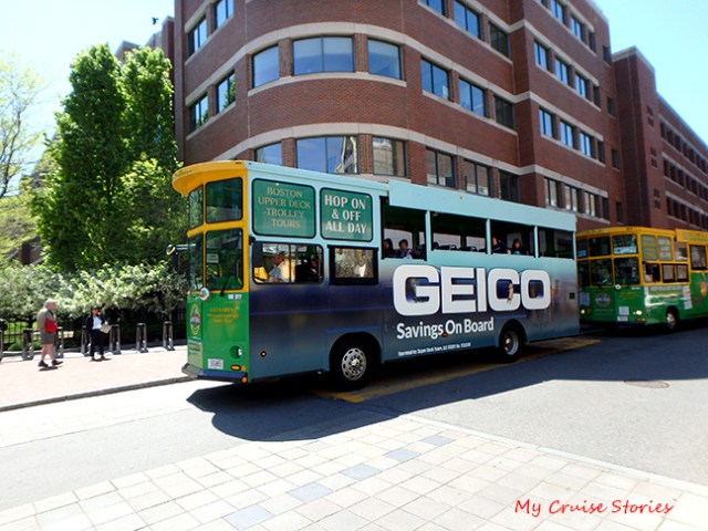 Boston trolley tour