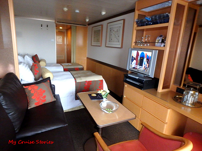 cruise ship suite