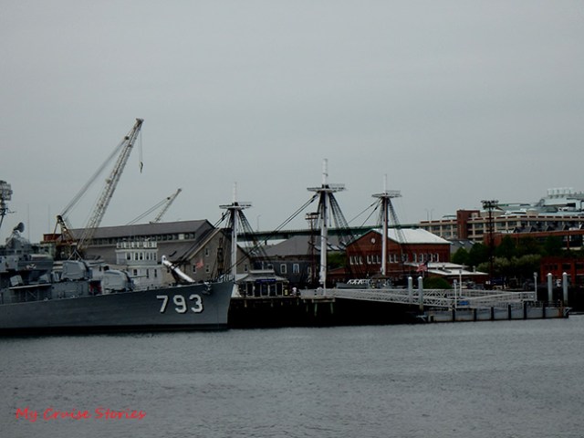 old ship on dry land