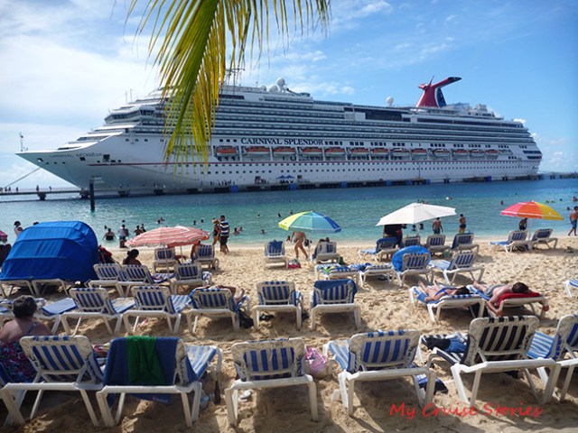 cruise ship in port