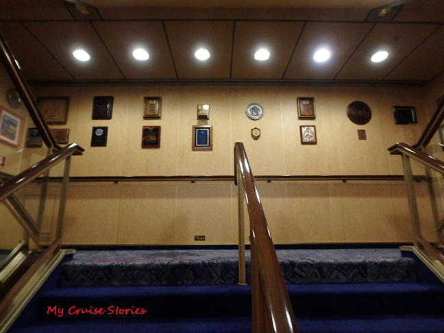 you know you're at the back when you see a plaque