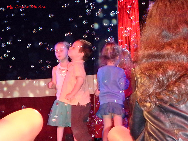 kids like bubbles