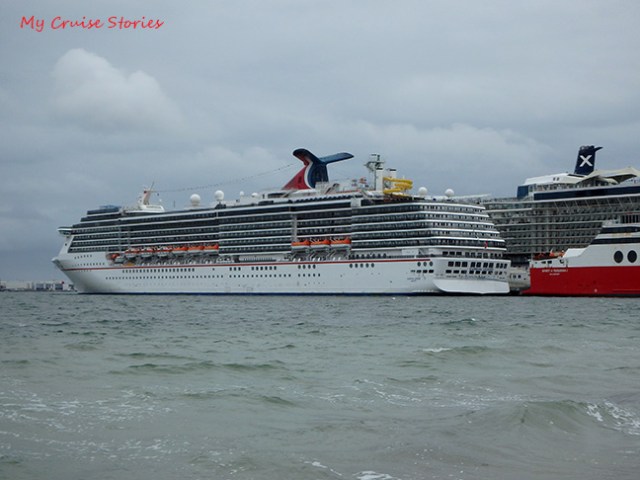 cruise ship at the dock