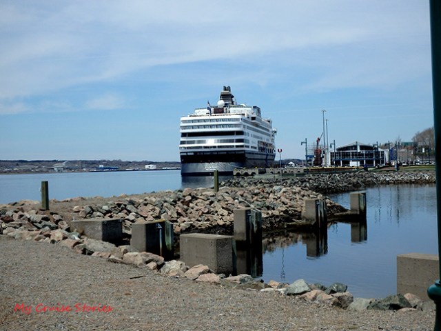 cruise ship at the dock