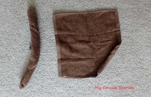 how to make washcloth scorpion claws