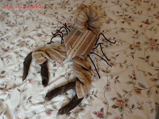 how to fold a towel scorpion